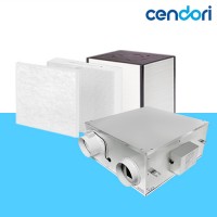 센도리 우수조달물품 필터 전열소자 V0250MDC-E/V0350MDC-E2 덕트형