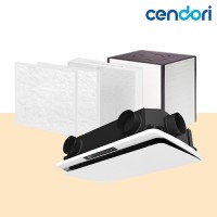 센도리 실내무덕트형 에어큐빅 필터 전열소자 V0080COC-BC-HU/V0100COC-BC-HU/V0120COC-BC-H1/V0150COC-BC-H1 천정 카세트형