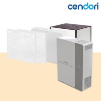 센도리 실내무덕트형 필터 전열소자 V0100MOV-BC/V0120MOV-BC 벽부형