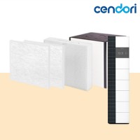 센도리 실내무덕트형 필터 전열소자 V0400MOS2/V0400MOS2-BC 스탠드형