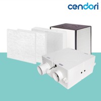 센도리 덕트형[전열/바이패스/내부순환(청정)] 필터 전열소자 C050SB/C100SB/C150SB