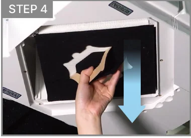 STEP 4 전열교환소자 분리